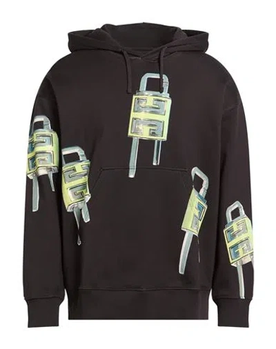 Givenchy Man Sweatshirt Black Size M Cotton In Black