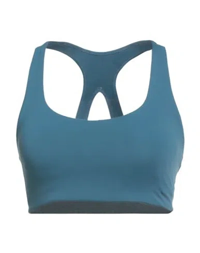 Arc'teryx Woman Top Slate Blue Size 8 Nylon, Elastane In Blue