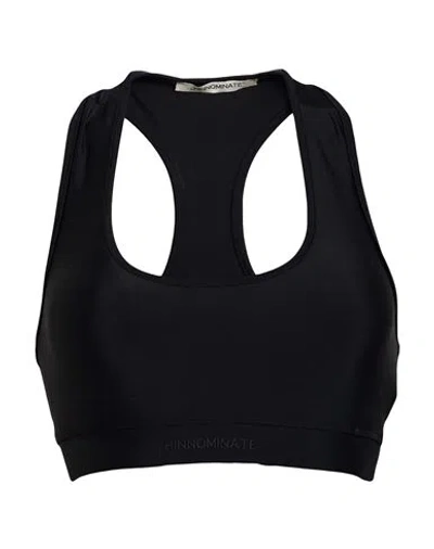Hinnominate Woman Top Black Size L Polyamide, Elastane In Black