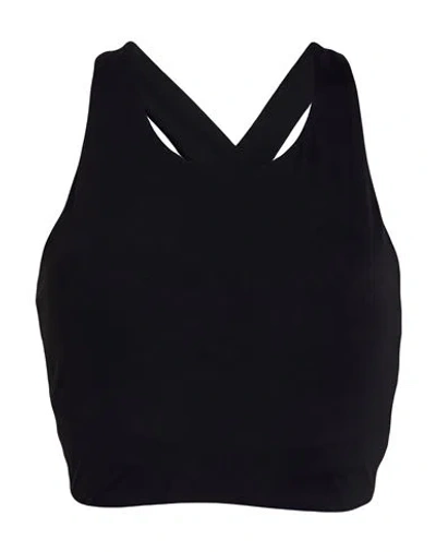 Arc'teryx Woman Top Black Size 10 Nylon, Elastane In Black