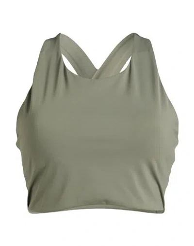 Arc'teryx Woman Top Military Green Size 10 Nylon, Elastane In Green