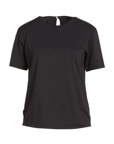 Rrd Woman T-shirt Black Size 12 Polyamide, Elastane In Black