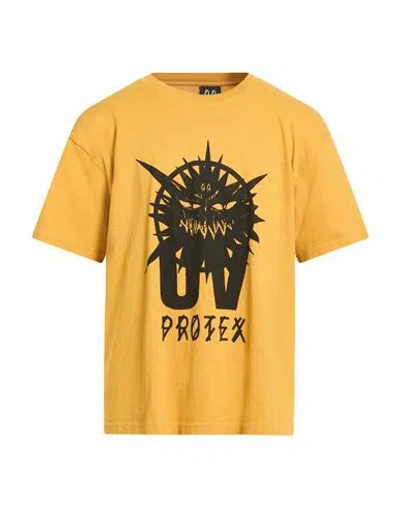 44 Label Group Man T-shirt Marigold Size M Cotton In Yellow