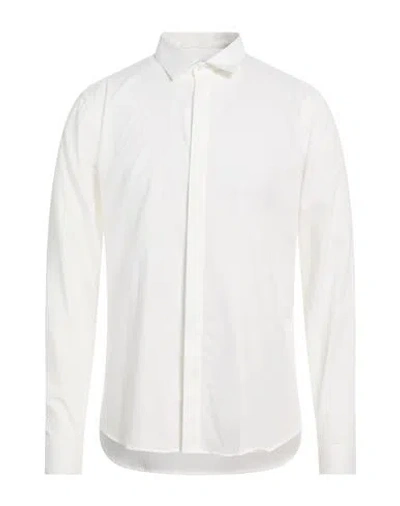 Costumein Man Shirt White Size 46 Cotton In White