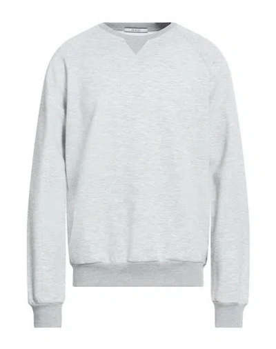 At.p.co At. P.co Man Sweatshirt Grey Size Xxl Polyester, Viscose, Elastane In Gray