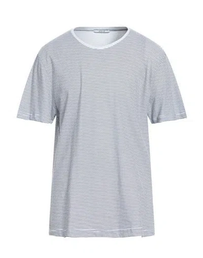 At.p.co At. P.co Man T-shirt Midnight Blue Size Xs Cotton In Blue