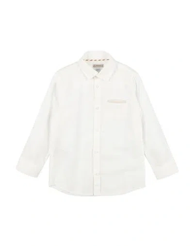 Mayoral Toddler Boy Shirt White Size 5 Cotton, Linen, Polyester In White