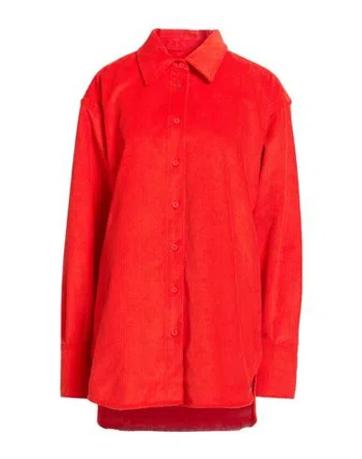 Closed Woman Shirt Red Size S Cotton In Red