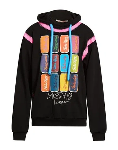 Takeshy Kurosawa Man Sweatshirt Black Size Xxl Cotton In Black
