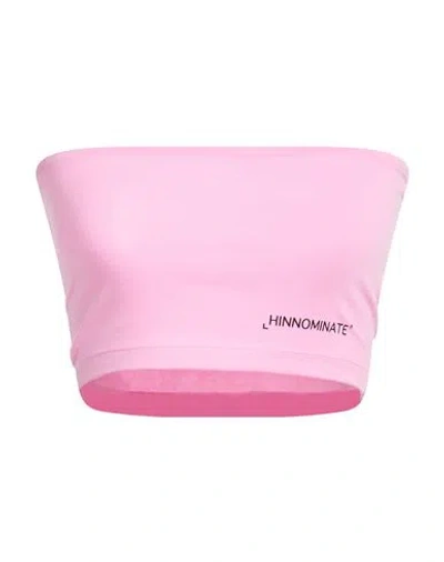 Hinnominate Woman Top Pink Size S Cotton, Elastane In Pink