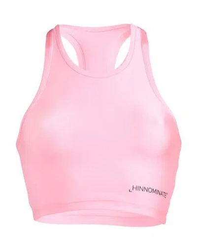 Hinnominate Woman Top Pink Size Xxs Polyamide, Elastane In Pink
