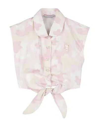 Pinko Up Toddler Girl Shirt Light Pink Size 7 Cotton In Pink