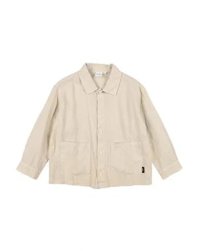 Aspesi Toddler Boy Shirt Beige Size 6 Linen In Neutral