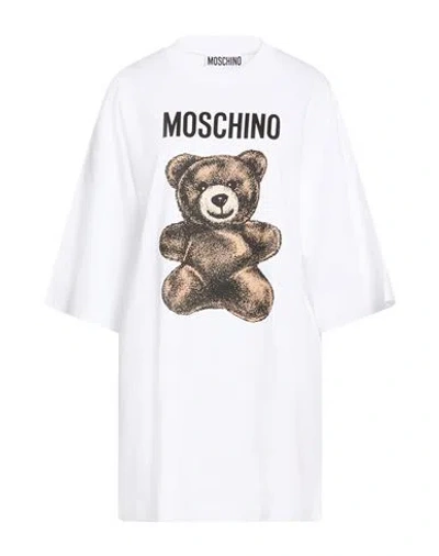 Moschino Couture Woman T-shirt White Size 4 Cotton In White