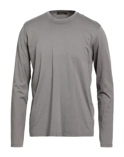Jeordie's Man T-shirt Grey Size Xl Pima Cotton In Gray