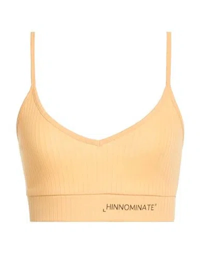 Hinnominate Woman Top Mandarin Size S Cotton, Elastane In Orange