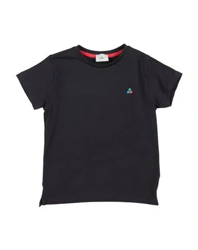 Peuterey Toddler Boy T-shirt Navy Size 6 Cotton, Elastane In Black