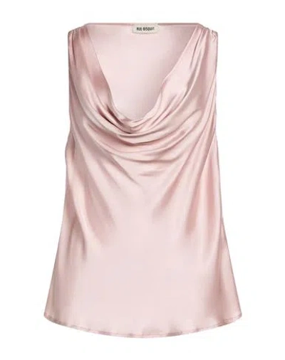 Rue•8isquit Woman Top Light Pink Size 6 Viscose In Pink