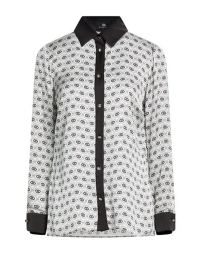 Divedivine Woman Shirt Grey Size 10 Viscose In Gray