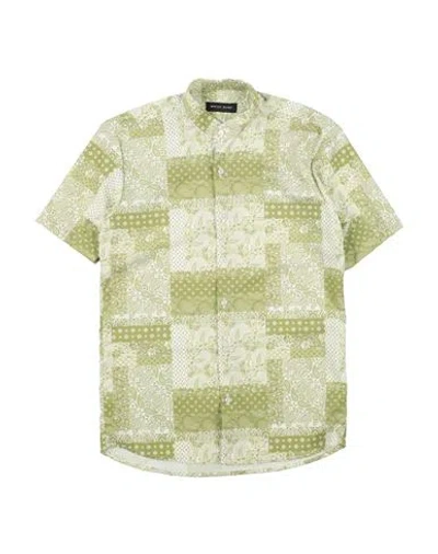 Brian Rush Toddler Boy Shirt Green Size 4 Polyamide, Viscose, Elastane In Green