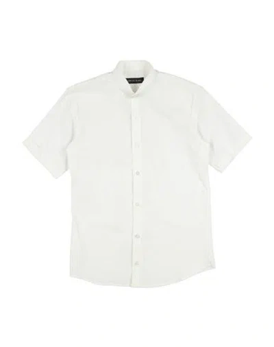 Brian Rush Toddler Boy Shirt Off White Size 4 Linen In White