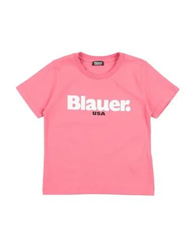 Blauer . Toddler Girl T-shirt Pink Size 6 Cotton In Pink