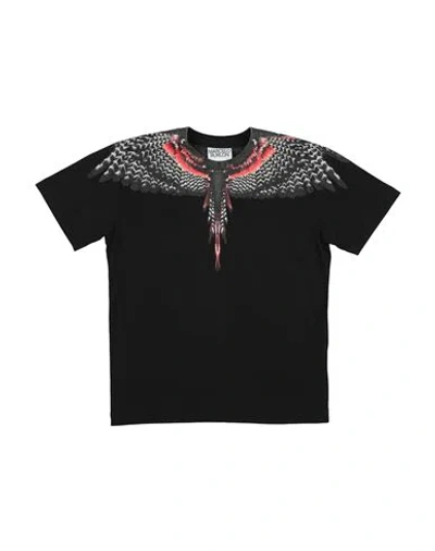 Marcelo Burlon County Of Milan Marcelo Burlon Toddler Boy T-shirt Black Size 6 Cotton In Black