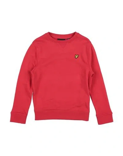 Lyle & Scott Toddler Boy Sweatshirt Red Size 7 Cotton In Brown