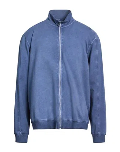 Ploumanac'h Man Sweatshirt Blue Size 3xl Cotton, Elastane In Black