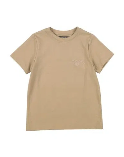 Top Gun Toddler Boy T-shirt Khaki Size 4 Cotton In Brown