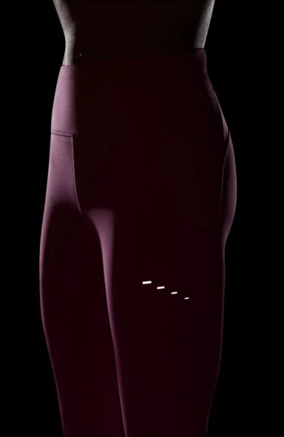 Nike Swift High-waisted Pocket 7/8 Running Leggings In Pink