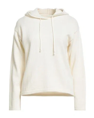 Stilosophy Woman Sweater Cream Size M Wool, Viscose, Polyamide, Cashmere In Neutral