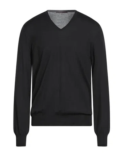 Viadeste Per Anteprima Man Sweater Black Size 48 Virgin Wool In Black