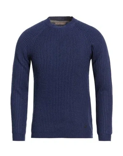 Yes Zee By Essenza Urban Man Sweater Blue Size 3xl Polyester, Acrylic, Nylon, Merino Wool In Blue