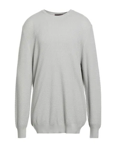Viadeste Per Anteprima Man Sweater Grey Size 50 Virgin Wool In Gray