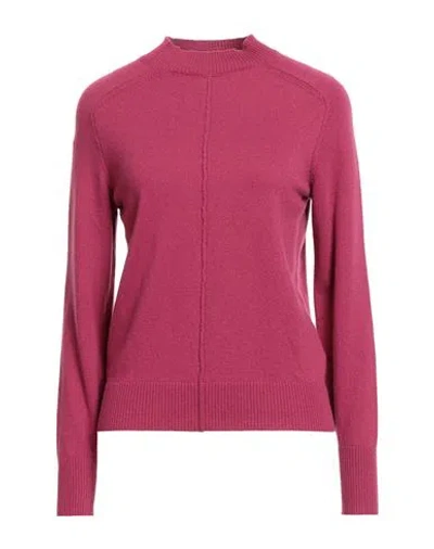 Drumohr Woman Turtleneck Garnet Size S Cashmere In Red