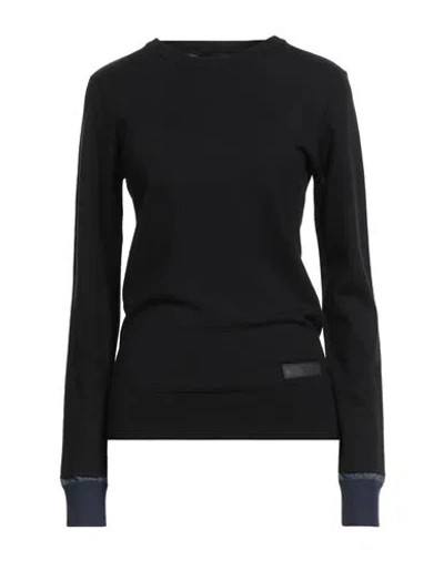 John Richmond Woman Sweater Black Size Xl Viscose, Polyester In Black