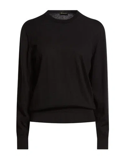 Drumohr Woman Sweater Black Size 10 Cashmere In Black