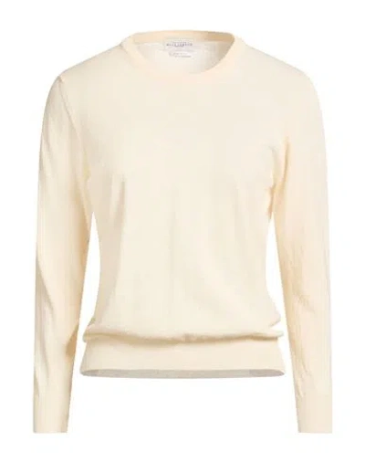 Ballantyne Woman Sweater Beige Size 10 Cotton In Neutral