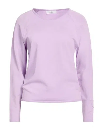 Furore Woman Sweater Lilac Size M Viscose, Polyamide In Purple