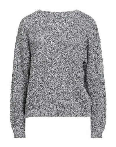 Eleventy Woman Sweater Midnight Blue Size Xl Cotton, Polyamide, Polyester In Blue