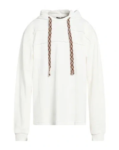 Takeshy Kurosawa Man Sweater White Size M Cotton, Elastane In White