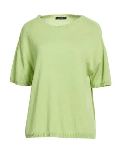 Aragona Woman Sweater Light Green Size 8 Cashmere In Green