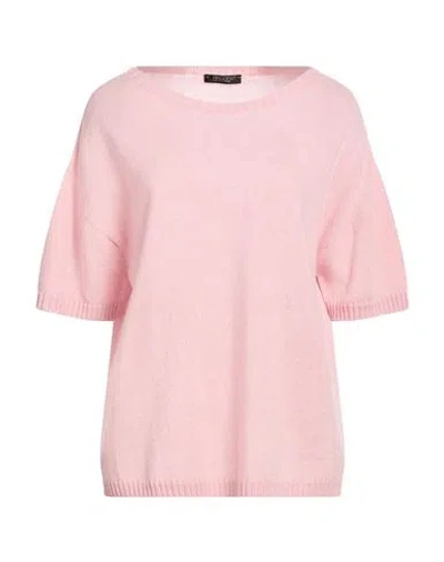 Aragona Woman Sweater Pink Size 8 Cashmere In Neutral