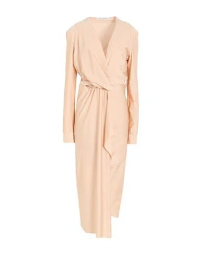 Philosophy Di Lorenzo Serafini Woman Midi Dress Blush Size 8 Polyamide, Elastane In Pink