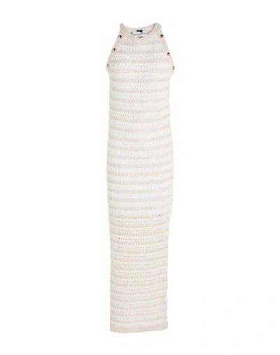 No Secrets Woman Maxi Dress Ivory Size 10 Cotton, Polyamide, Polyester In Neutral