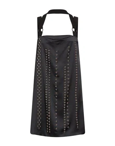 Iceberg Woman Mini Dress Black Size 8 Polyester, Polyamide, Viscose In Black