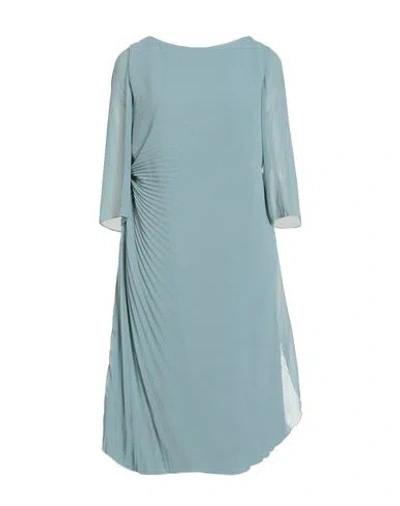 Simone Marulli Woman Midi Dress Sage Green Size 10 Polyester In Green