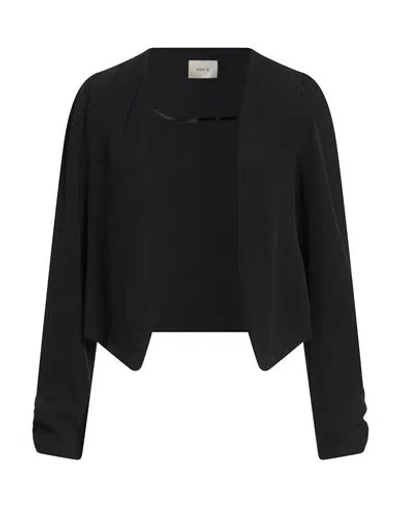 Toy G. Woman Jacket Black Size 10 Polyester, Elastane In Black