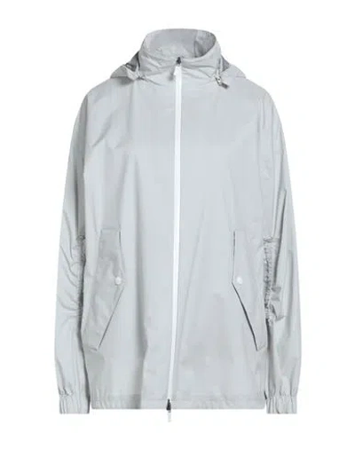 Herno Laminar Woman Jacket Light Grey Size 10 Polyamide, Polyurethane In Gray